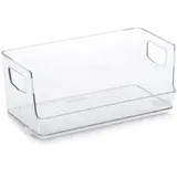 Zeller Aufbewahrungsboxen-Set Kunststoff 2-teilig Transparent