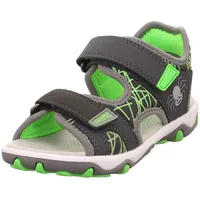 Superfit Jungen Mike 3.0 Sandale, Grau Grün 2010, 26