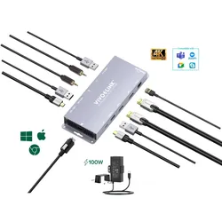 VivoLink USB-C HUB for conference - Digital/Daten