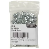 Pressol Kegelschmiernippel H1 A-gerade, Ø 8 mm-V 25 St.