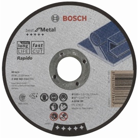 Bosch A60WBF Professional Best for Metal 125 x 1 mm 2608603514