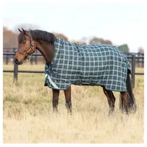 Horseware Rhino Wug Turnout Lite 100g Weidedecke Hunter Check
