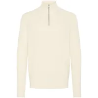 CASUAL FRIDAY Troyer CASUAL FRIDAY "Troyer CFNoar", Herren, Gr. M, weiß (rainy day), Obermaterial: 100% Baumwolle CO., Pullover Troyer