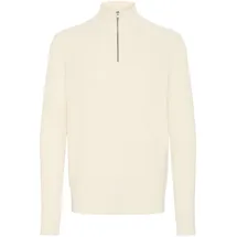 CASUAL FRIDAY Troyer CASUAL FRIDAY "Troyer CFNoar", Herren, Gr. M, weiß (rainy day), Obermaterial: 100% Baumwolle CO., Pullover Troyer