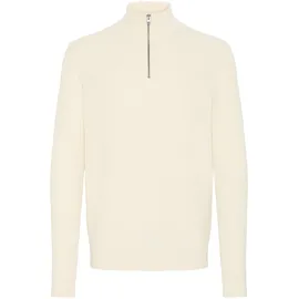 CASUAL FRIDAY Troyer CASUAL FRIDAY "Troyer CFNoar", Herren, Gr. M, weiß (rainy day), Obermaterial: 100% Baumwolle CO., Pullover Troyer