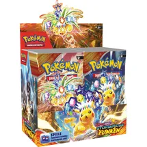 Pokémon KP08 Karmesin & Purpur Stürmische Funken Booster Display