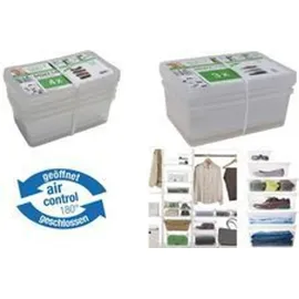 KEEEPER Bea 26,5 x 14 x 39 cm 3-tlg. transparent