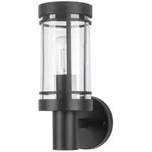 Grafner Grafner® Wandlampe Wandleuchte Hofleuchte E27 Schwarz WL11002