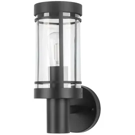 Grafner Grafner® Wandlampe Wandleuchte Hofleuchte E27 Schwarz WL11002