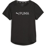 Puma Puma, Damen, Sportshirt, FIT LOGO ULTRABREATHE TEE (S), Schwarz, S