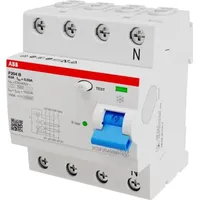 ABB Stotz S&J FI-Schutzschalter TypB 4P 63A,30mA,3kA,4TE F204B-63/0,03-4TE