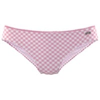 Buffalo Bikini-Hose Damen rosa-kariert Gr.36