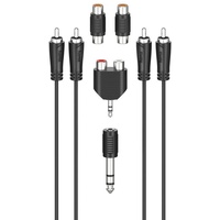 Hama Audio-Kabel 2 x RCA Schwarz
