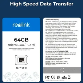 Reolink 64GB SD-Karte