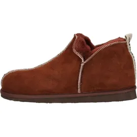 SHEPHERD Pantoffeln Braun/Rot 50