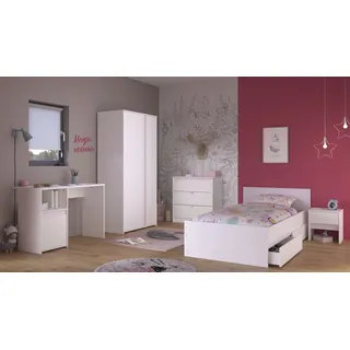 Parisot Kinderzimmer Set 6tlg Pirouette 21" Weiß