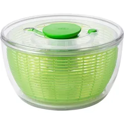 OXO Good Grips Salatschleuder, mit Sieb, Deckel, zum Trocknen von Salat OXO Good Grips Grün/transparent