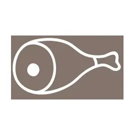 Stalgast Schneidbrett, HACCP, Farbe braun, GN1/2, Stärke 12 mm