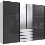 WIMEX Schwebetürenschrank Magic by fresh to go 300 x 236 x 65 cm Weiß