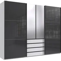 WIMEX Schwebetürenschrank Magic by fresh to go 300 x 236 x 65 cm Weiß