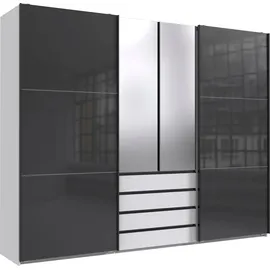 WIMEX Schwebetürenschrank Magic by fresh to go 300 x 236 x 65 cm Weiß