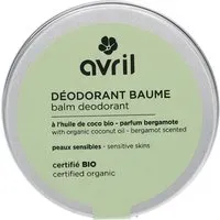 AVRIL Déodorant Baume - Bergamote 75 g