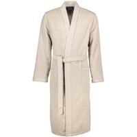 CAWÖ Bademäntel Herren Kimono Struktur 5509 sand - 339 XL