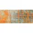 80 x 200 cm grau/orange