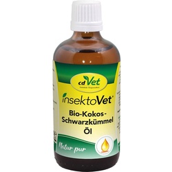 cdVet insektoVet Bio-Kokos-Schwarzkümmel-Öl 100ml