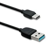 Qoltec 50391 USB-Kabel, 1,2 m, USB 2.0, A, USB C, Schwarz