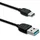 Qoltec 50391 USB-Kabel, 1,2 m, USB 2.0, A, USB C, Schwarz