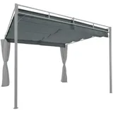 KONIFERA Pavillon-Ersatzdach Milos, 180 g/m2, BxT: 300x287 cm grau