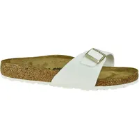 Birkenstock Schuhe Madrid BF, 1005309, Größe: 40 - Weiß/Braun - 40
