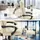 Tectake Jillien Velours Beige