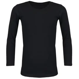 TupTam Mädchen Langarmshirt 3er Pack Langarm Unterhemden Basic Unterwäsche Shirts Unterhemd Farbe: 3er pack Schwarz/Weiß/Pudderrosa, Größe: 152 - 152