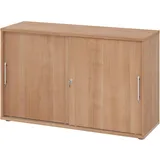 bümö Aktenschrank 120x74,8x40 Nussbaum