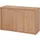 bümö Aktenschrank 120x74,8x40 Nussbaum