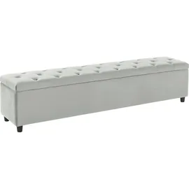 Guido Maria Kretschmer Home & Living Guido Maria Kretschmer Home&Living Bettbank »Relaxy«, gesteppt, mit Staufach grau