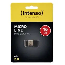 Intenso Micro Line 16GB schwarz