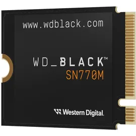 Western Digital WD_BLACK SN770M NVMe SSD 2TB, M.2 2230 / M-Key / PCIe 4.0 x4 (WDS200T3X0G / WDBDNH0020BBK)
