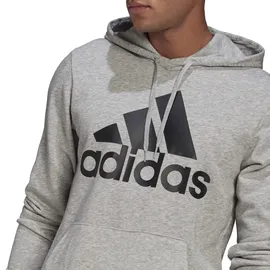 adidas Essentials Big Logo Hoodie Medium Grey Heather / Black M