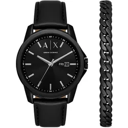 Armani Exchange Uhren-Set AX7147SET - schwarz