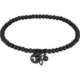 TAMARIS Armband Edelstahl schwarz TJ-0124-B-14 Größe 14