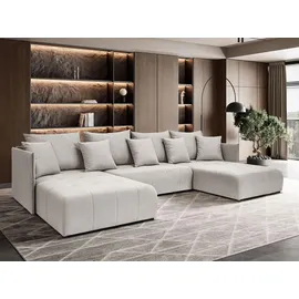 lookway Ecksofa APOLLO U mit Schlaffunktion und Bettkasten Castel 03