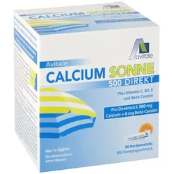 Avitale CALCIUM SONNE 500 DIREKT 60 St Pulver