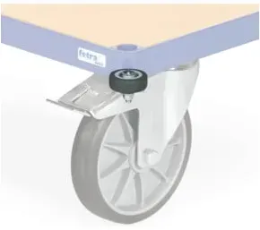 fetra - 4 Abweiserrollen 50 mm für Transportgeräte