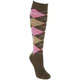 Covalliero Damen Brescia Reitstrümpfe, Gr.40-42 Wood/Dark-Rose