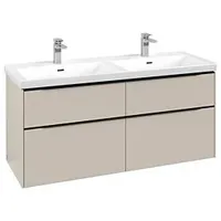 Villeroy & Boch Subway 3.0 Waschtischunterschrank C568L1VN 127,2x56,6x47,8cm, mit
