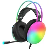 Inca IGK-X8S - Over-Ear - USB, RGB-LED, Schwarz