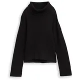Tom Tailor Rundhalspullover Schwarz S